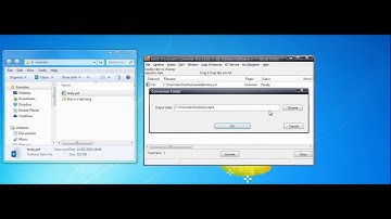 Convert PST to one PDF file with message attachments with Batch Document Converter Pro