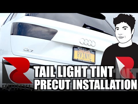 Rtint Precut Tail Light Tint Installation