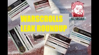 Random Warscroll Leaks Round up Heywoah MINES