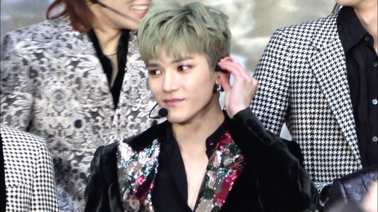 191129 Talk NCT127 Today Show TAEYONG 태용 focus 직캠 fancam