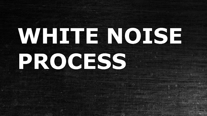 White Noise Process | Time Series