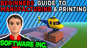 Beginners Guide To Manufacturing & Printing | Software Inc