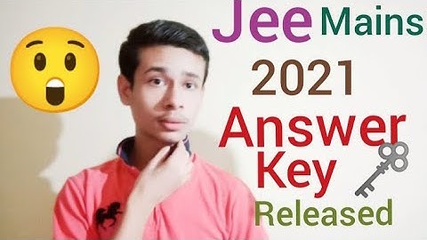 JEE Mains Paper Solution 2021 || JEE INFO