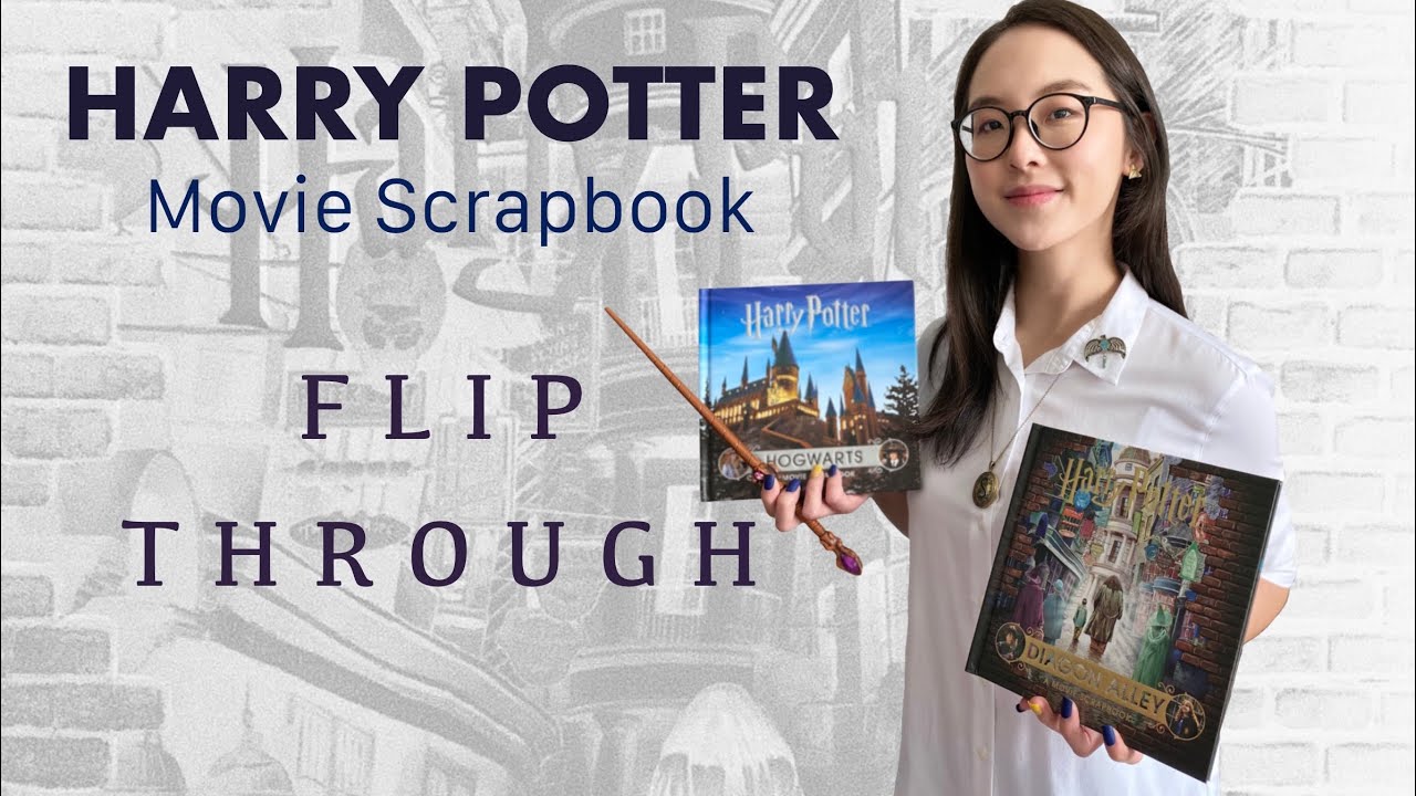 Hogwarts Theme Harry potter scrapbook personalised with photos