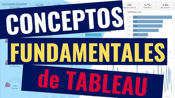 Conceptos fundamentales de Tableau