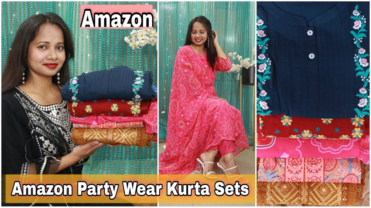 10 Must-Have Party Wear Kurti Colors In Your Wardrobe - KALKI Fashion Blog