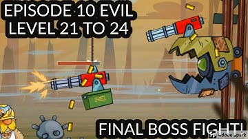 Swamp Attack Evil Episode 10 Evil Level 21 to 24 (Last Boss but its in hard mode)