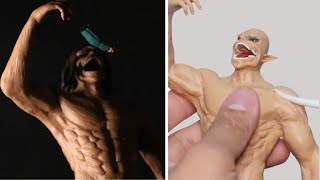 Sculpting Attack Titan | Attack On Titan | Shingeki No Kyojin