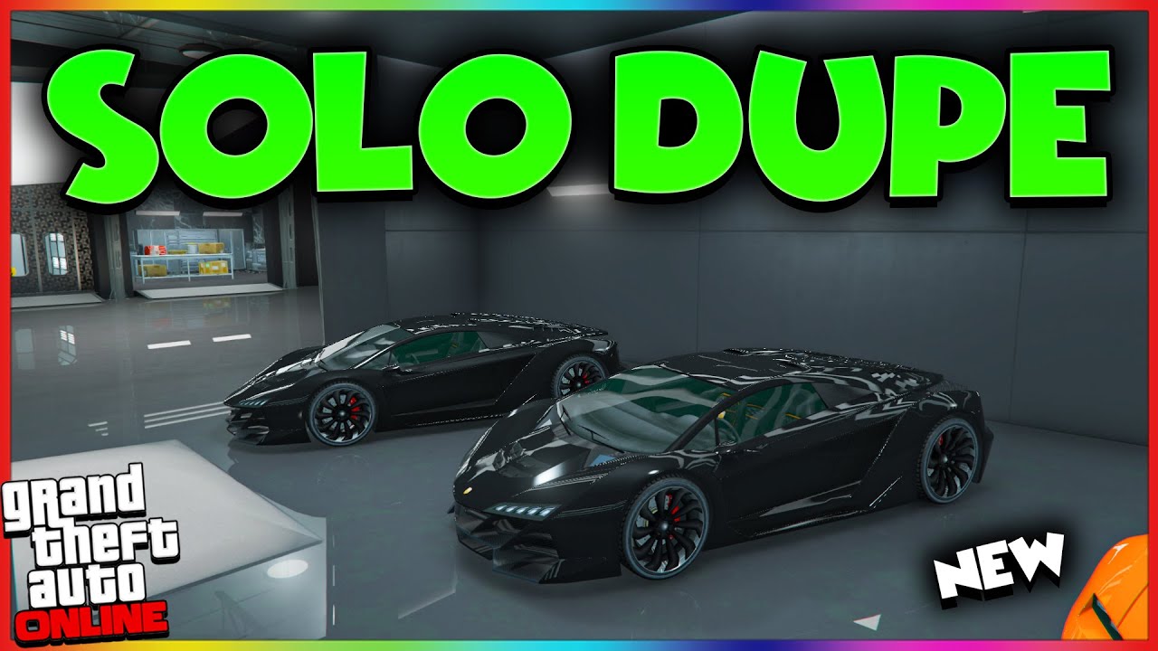 SOLO! GTA 5 ONLINE CAR DUPLICATION GLITCH gta 5 duplication glitch