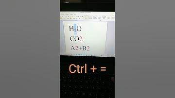 Keyboard short cut #msword #subscript #superscript #keyboardshortcuts #windows