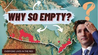 Why 80% of Canada Is Empty(Not just the cold)
