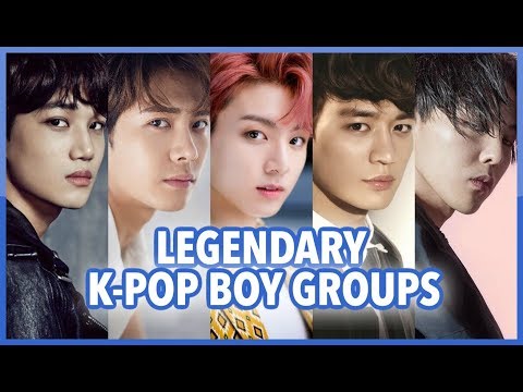 Legendary K-Pop Boy Groups