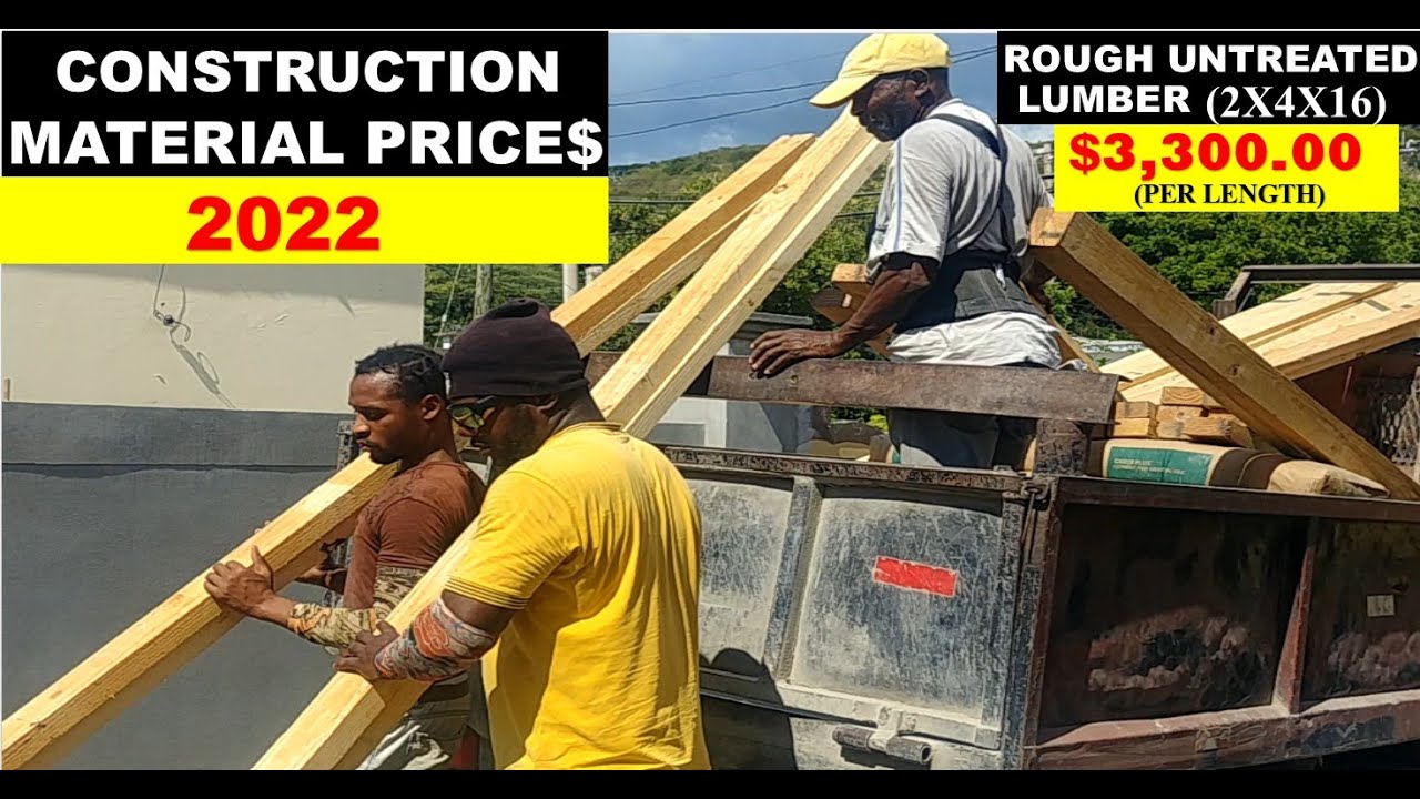 2022 Hardware Prices For Building Materials| Construction Industry Jamaica