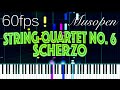 String quartet No. 6, III. Scherzo // BEETHOVEN