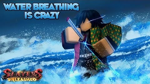 (CODES) DEAD CALM IS INSANE | Water Breathing Showcase | Slayers Unleashed v0.81 (Roblox)