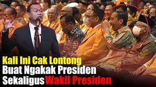 Baru Kali Ini, Presiden dan Wakil Presiden Di Buat Ngakak Oleh Cak Lontong