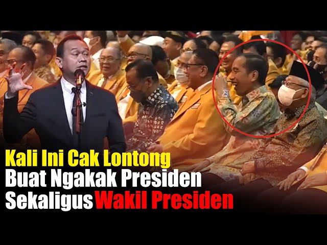 Baru Kali Ini, Presiden dan Wakil Presiden Di Buat Ngakak Oleh Cak Lontong class=