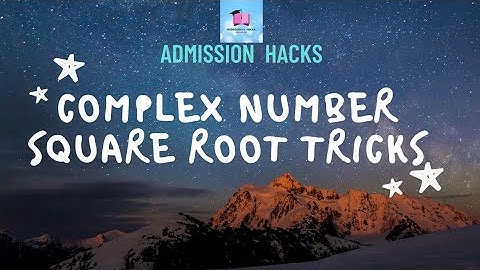 complex number tricks #shorts