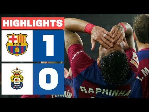 FC BARCELONA 1 - 0 UD LAS PALMAS | RESUMEN LALIGA EA SPORTS