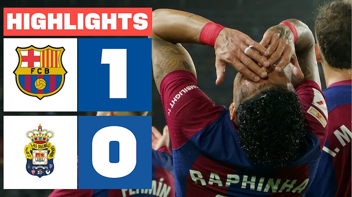 FC BARCELONA 1 - 0 UD LAS PALMAS | HIGHLIGHTS LALIGA EA SPORTS