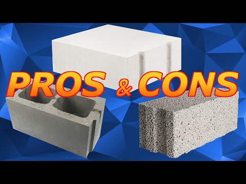 Video: Aerated Concrete Blocks Ytong: Features Of D500 From Aerated Concrete And Reviews Of German Gas Blocks