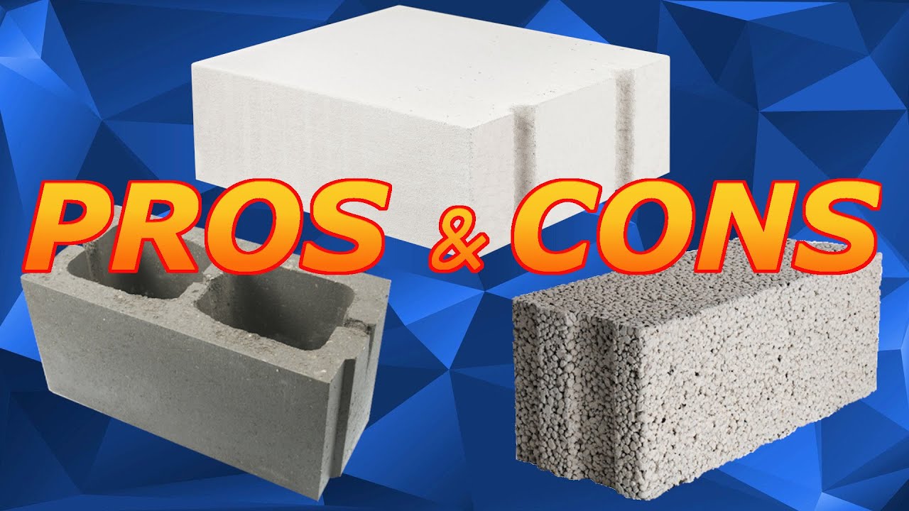 AAC Block vs LECA Block vs Hollow Concrete Block - Which One to Choose