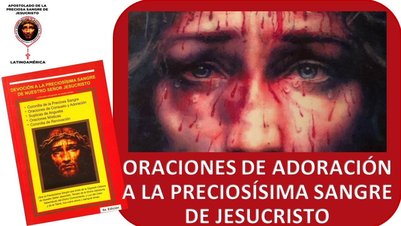 Oraciones A La Preciosisima Sangre De Jesucristo