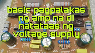 socl 504 basic pagpalakas ng di nagtataas ng voltage supply.