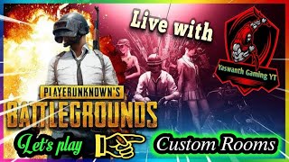 giúp team dành chiến thắng Pubg Mobile Rooms | Road to 1k | #yaswanthgaming ||