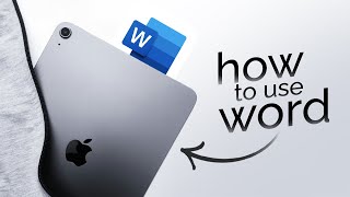 How to Use Microsoft Word in iPad (guide)