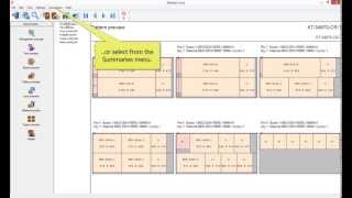 Cutting list software for wood, plastics and other sheet material : Magi-Cut Express. For panel optimisation, generating cutting lists 