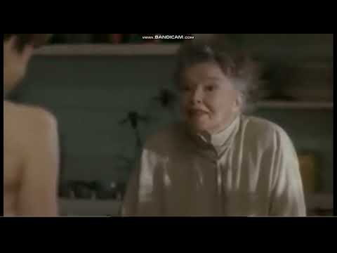 Katharine Hepburn swears in Love Affair (1994)