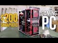 The $200 Scrapyard i7 Dual-GPU Gaming PC built from Scratch?!