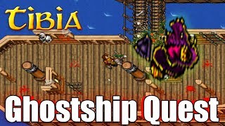 Statek WIDMO - Ghostship Quest - Tibia - PORADNIK
