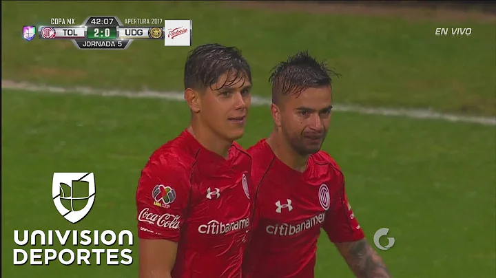 Goool del Toluca! Martn Abundis pone el segundo pa...