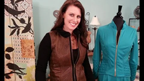 Angela Wolf Uses a Walking Foot to Quilt a Jacket ...