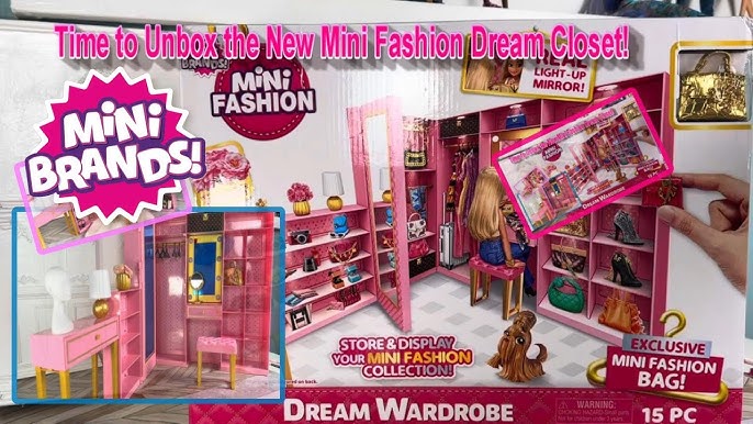 Mini Brands Mini Fashion Dream Wardrobe 🙌🏼💗 @Mini Brands ok this is, Barbie