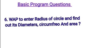 C program program to find out Diameter, Circumference and Area of circle ? #coding #programming #new
