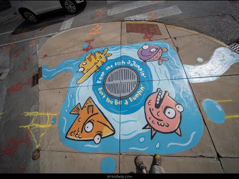 Fort Wayne Drains Mural Time Lapse