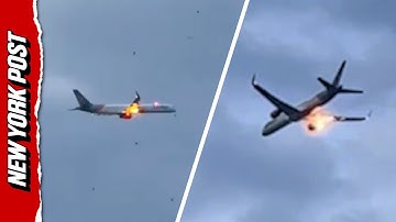 Boeing Plane Makes Emergency Landing After Engine Bursts Into Flames