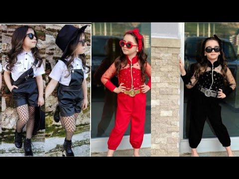 ملابس أطفال للعيد2021 فساتين سلوبت جيب والون الموضه للعيد