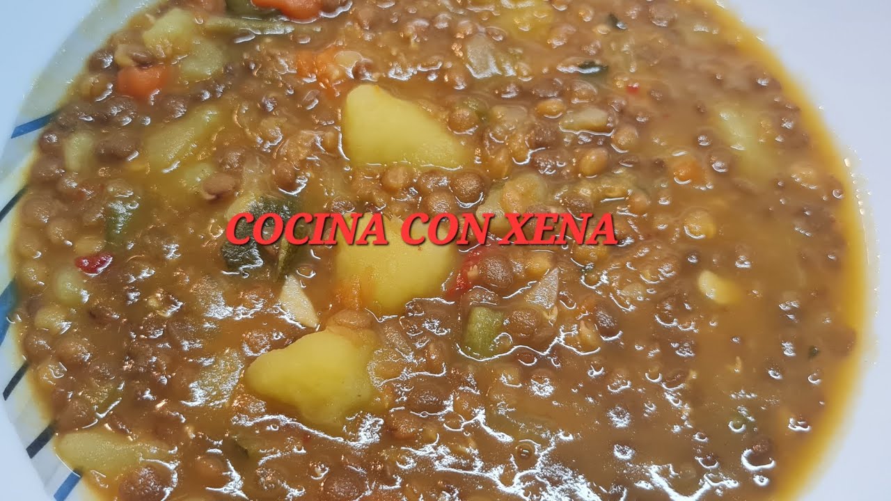 Lentejas con verduras, Thermomix