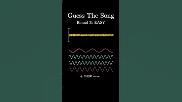 Fourier Transform Song Guessing Game — Song 23 #shorts