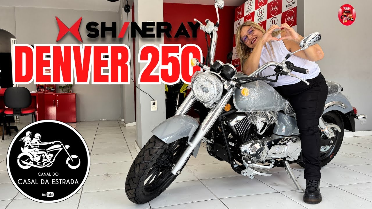 FOMOS CONHECER A DENVER 250 | A CUSTOM CLÁSSICA DA SHINERAY | PAPO DE MOTOCAS #283