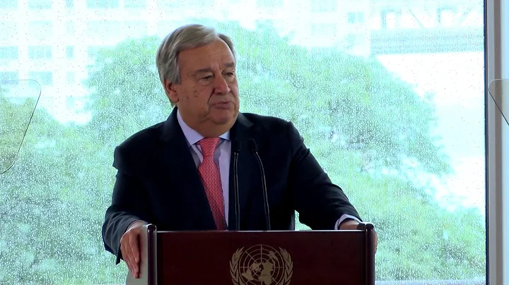 Secretary General’s Speech on Climate Change and His Vision for the 2019 Climate Summit