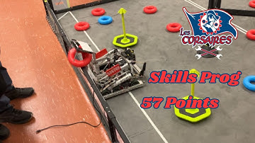 57 Autonomous Skills | 58676R Corsaires R | Vex High Stakes
