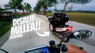 NYORIDE!! NGGAK SENGAJA KETEMU KOODANIIL PULANG DARI ACARA TWOSTROKE PARTY❗| Motovlog F1zr