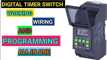 Digital Timer Switch | Gic Timer Connection | Gic Digital Timer Setting