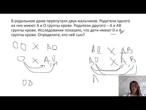 Задачи на группу крови