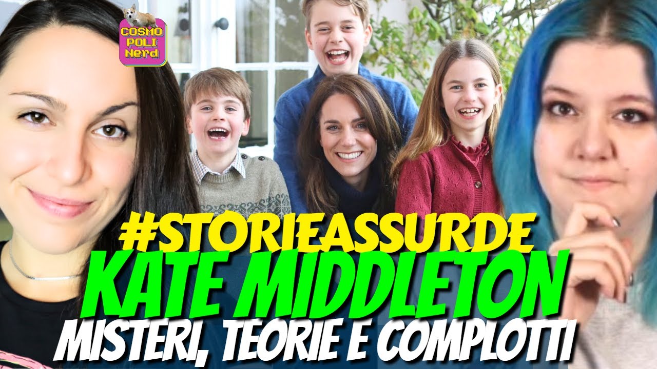 KATE MIDDLETON: IL MISTERO! FOTO, TEORIE E COMPLOTTO + LIBRO PAPA #STORIEASSURDE CON GIULIA BIFROST